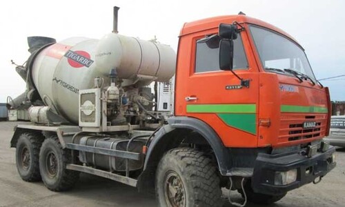 Аренда автобетоносмесителя Tigarbo 69360V на шасси KAMAZ-43118.