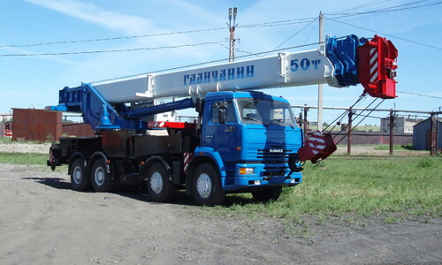 Аренда автокрана Галичанин КС-65713-1 50 тонн
