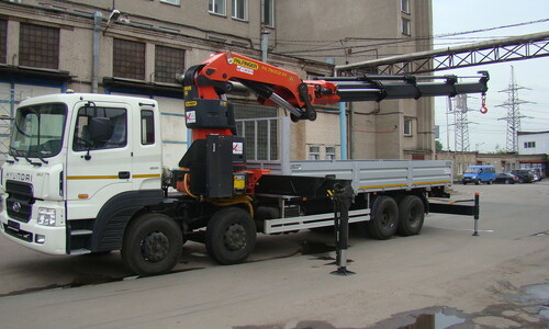 Аренда манипулятора КМУ PALFINGER PK 76002-EH на шасси Hyundai